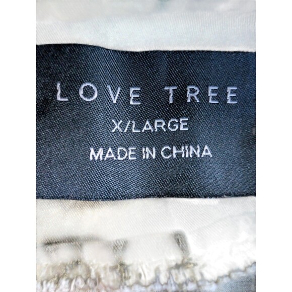 LOVE TREE Women's Utility Hooded Vest XL Army Green Drawstring Pockets Zip Up - Picture 5 of 9